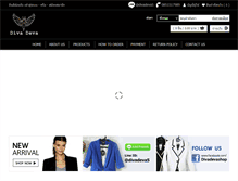 Tablet Screenshot of divadevashop.com
